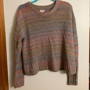 Striped cozy sweater